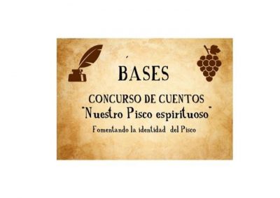 Bases del Concurso de Cuentos Nuestro Pisco - Parras de la octava