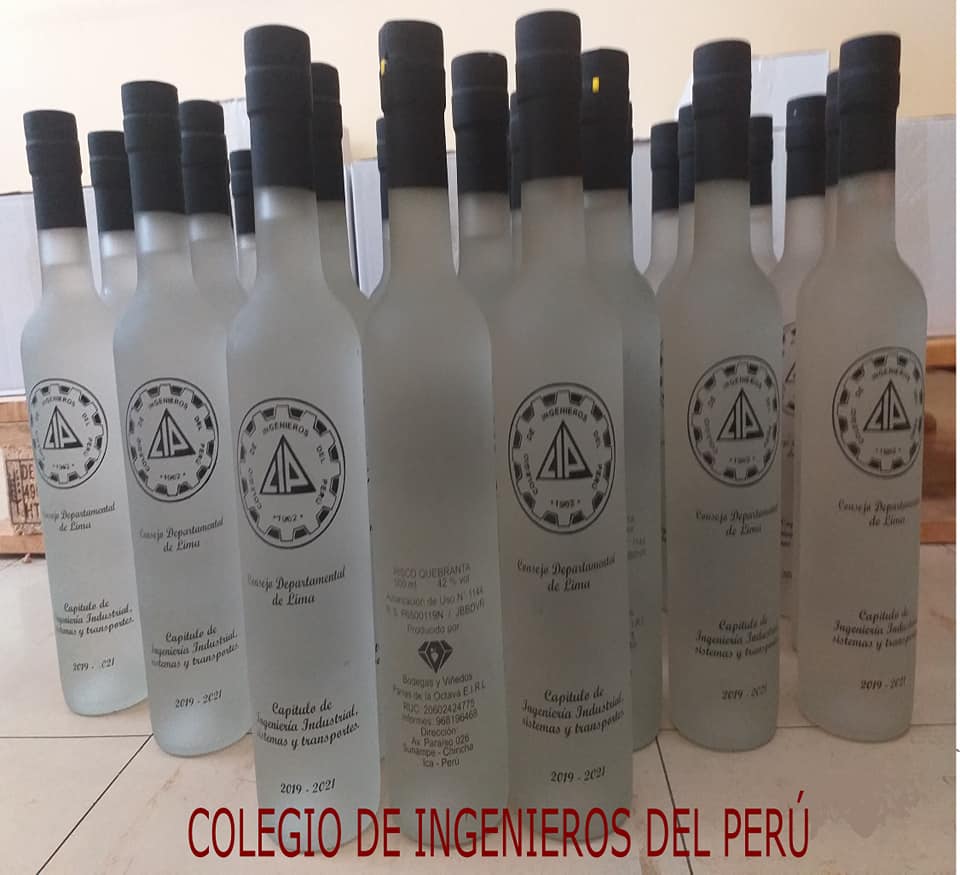 Botellas Personalizadas- Parras de la Octava